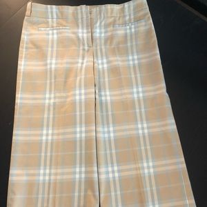BURBERRY BERMUDAS PLAID